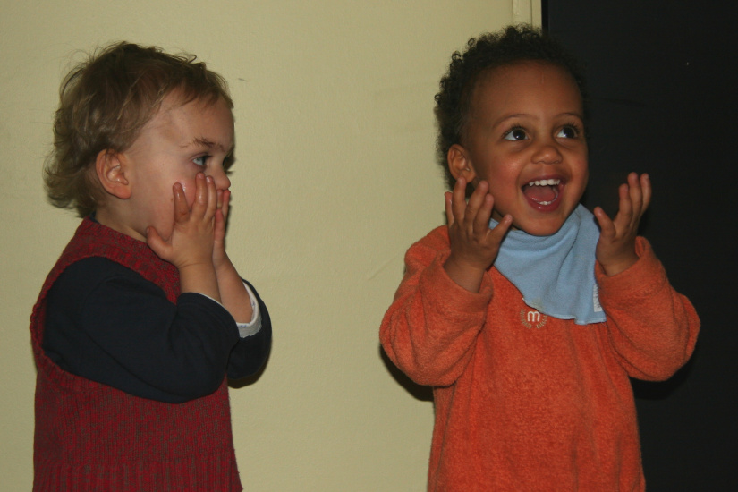 "Did you see that?!?" - "And I was like - oh my God!"