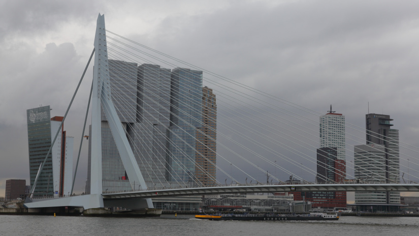De Rotterdam and the Erasmusbridge