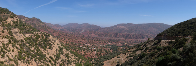 On the way from Taghazout to Marrakesh