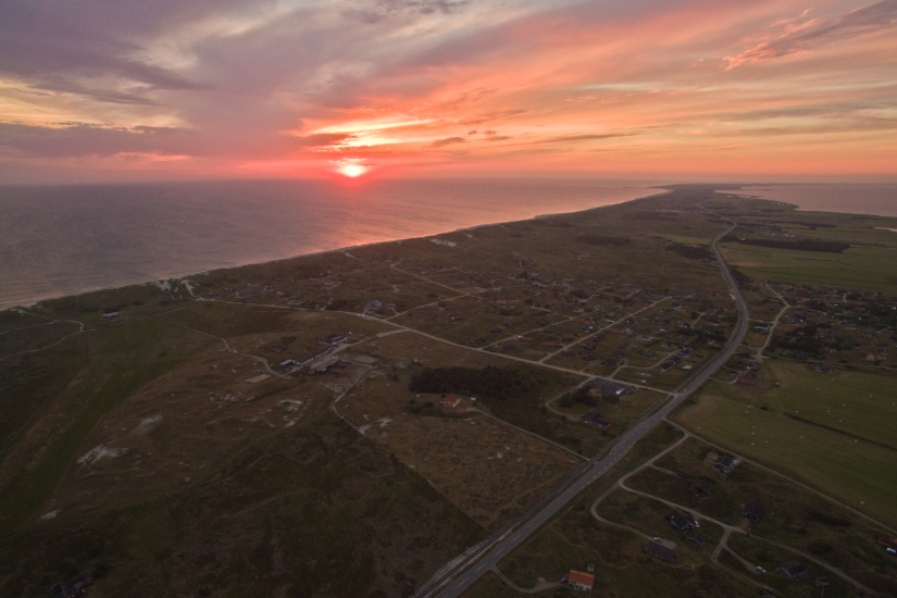 Sunset over Hauvrig